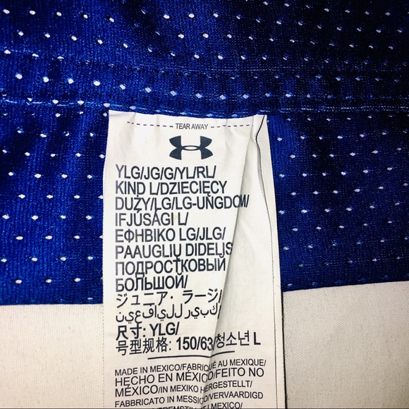 Under Armour Home Away Jersey Tank Youth L Unisex - Picture 6 of 7